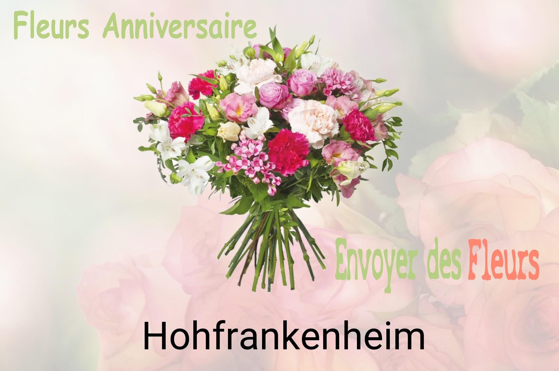 Bouquet de fleurs d’anniversaire livré à Hohfrankenheim