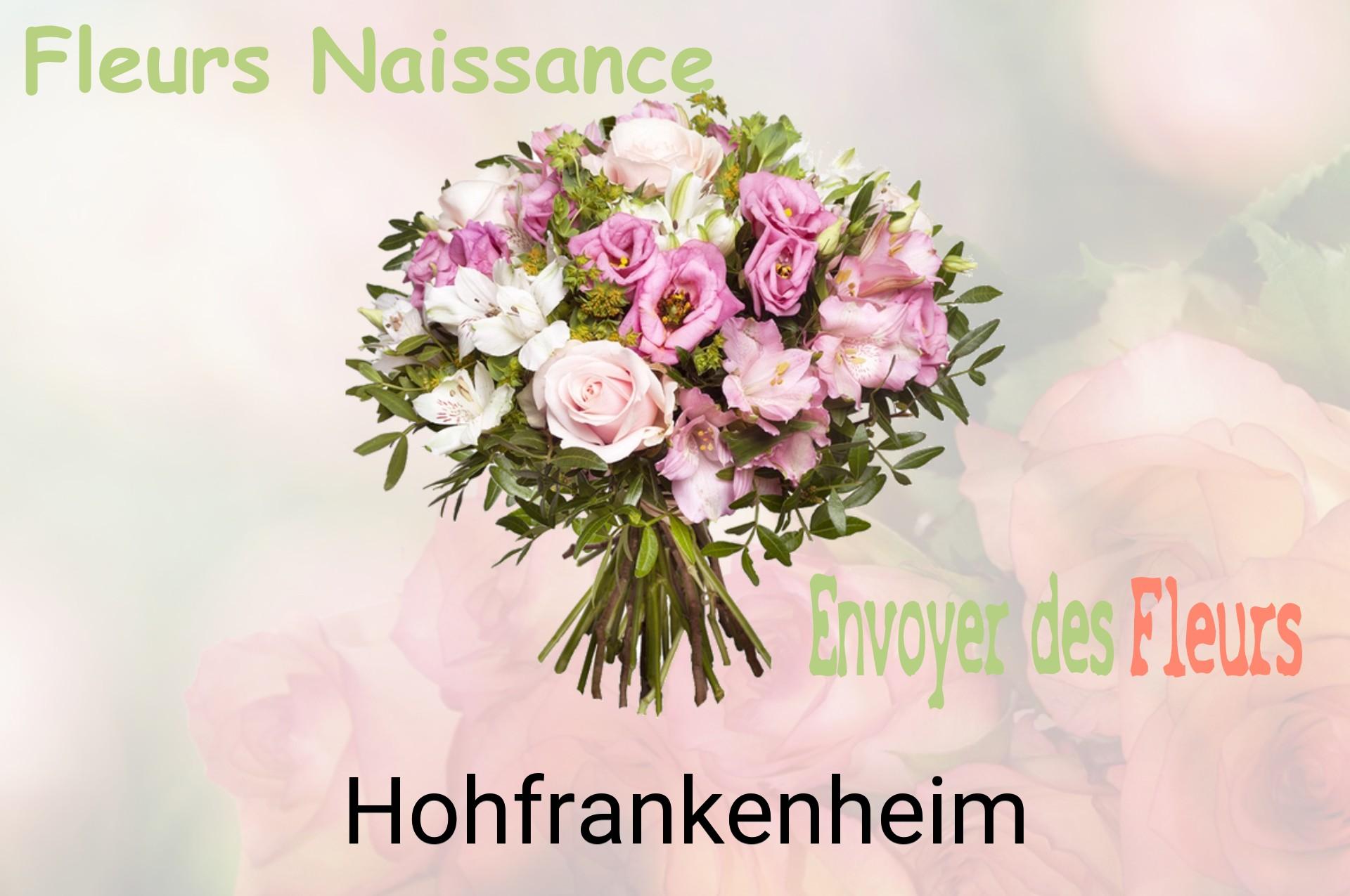 Bouquet de fleurs de naissance livré à Hohfrankenheim